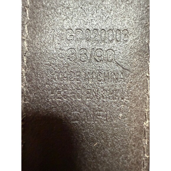 Dickies Men's Brown Leather Belt Size 38 - Picture 5 of 7